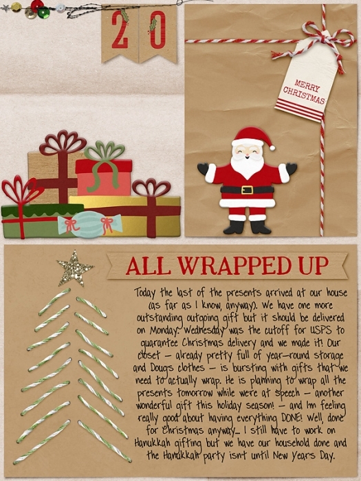 December album - last packages