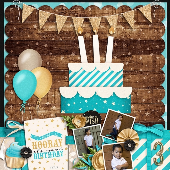 He is 3!