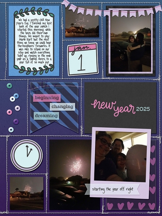 December album - New Year's Eve