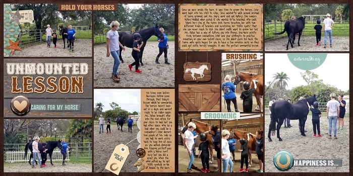 unmounted lesson - full spread