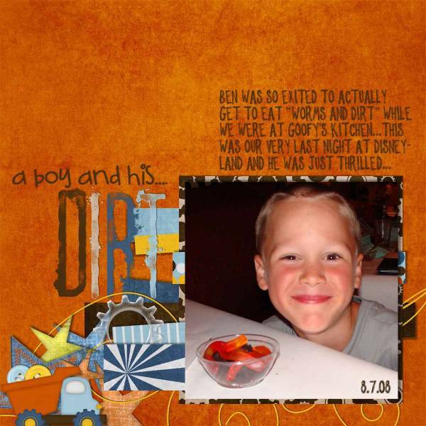 A Boy and his DIRT