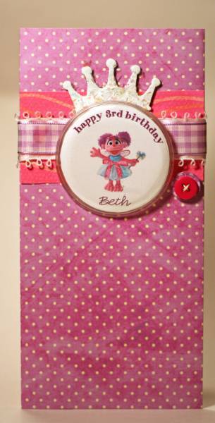 Abby Cadabby birthday card