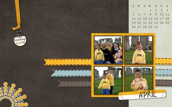April Desktop