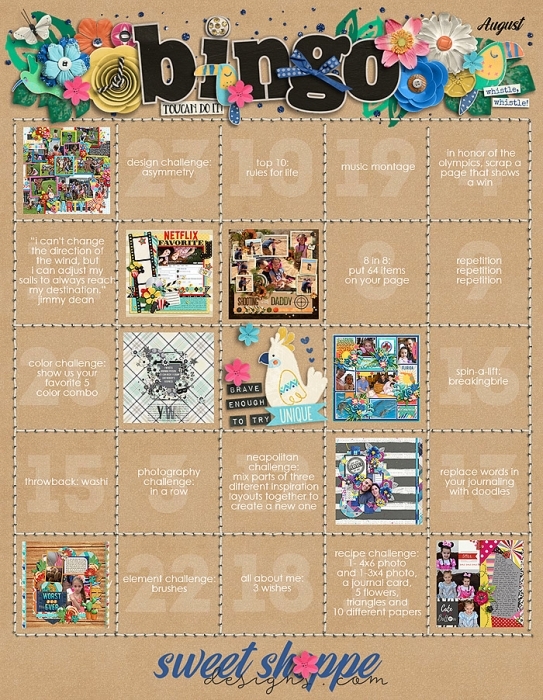 August Bingo