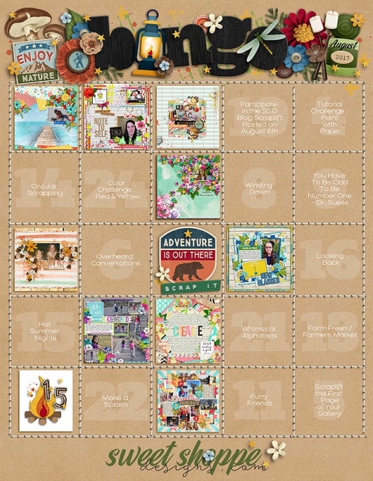 August 2017 bingo