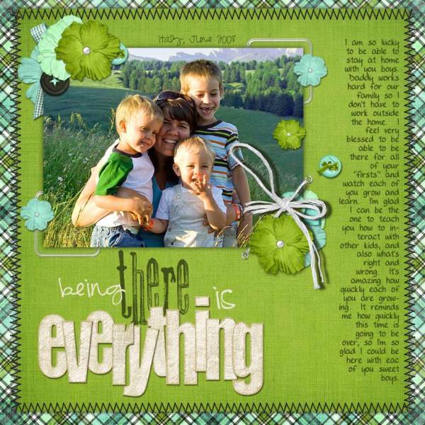Being there is everything