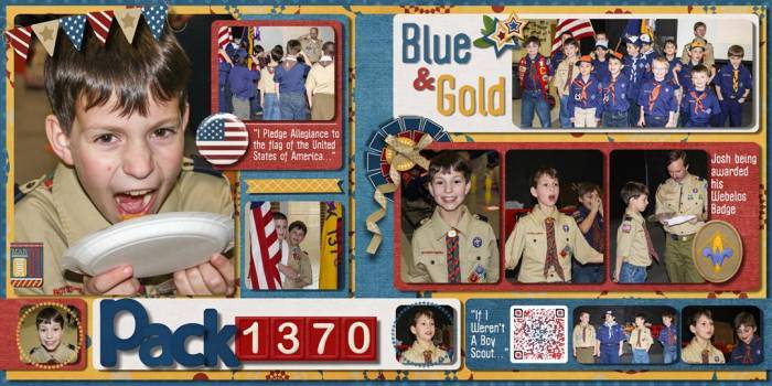 Blue &amp; Gold