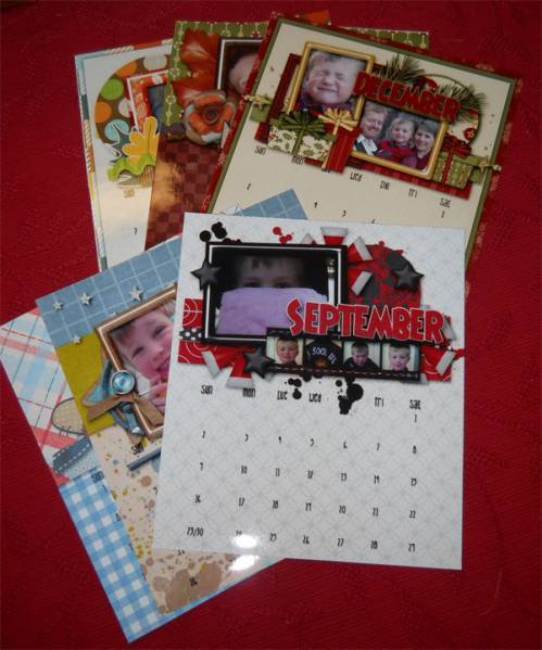 CD case Calendar