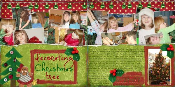 Decorating Our Christmas Tree