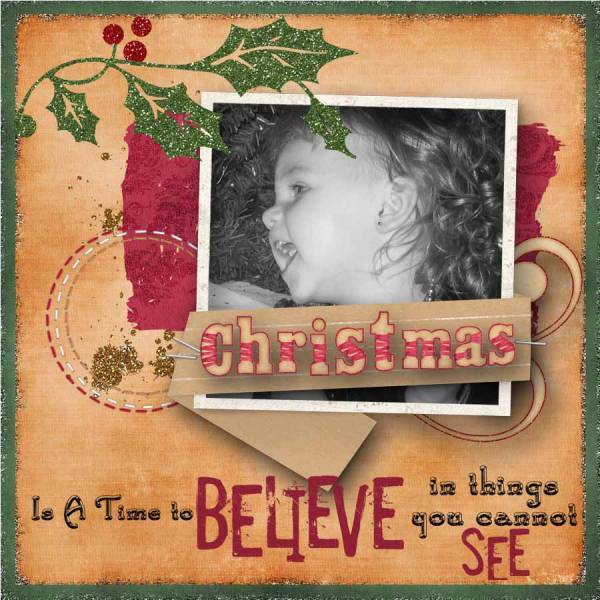 Christmas is a time to believe. . .