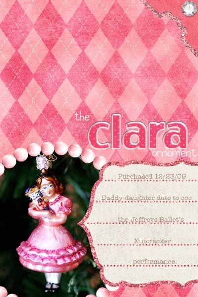the Clara ornament