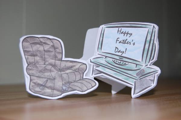 Hybrid Happy Father's Day Card