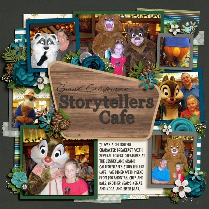 Disneyland - Storytellers Cafe