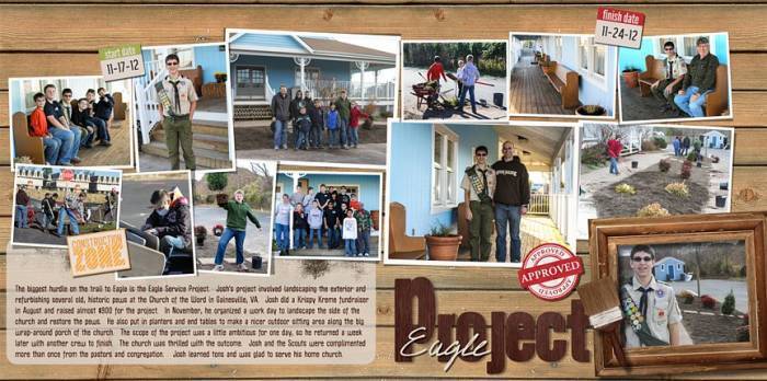 Eagle Project During &amp; After