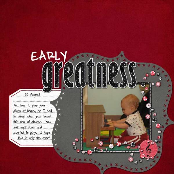 Early Greatness