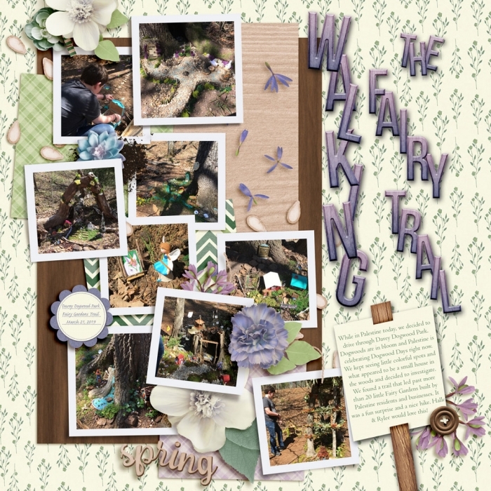 Fairy Gardens #12 Traveling Title Work