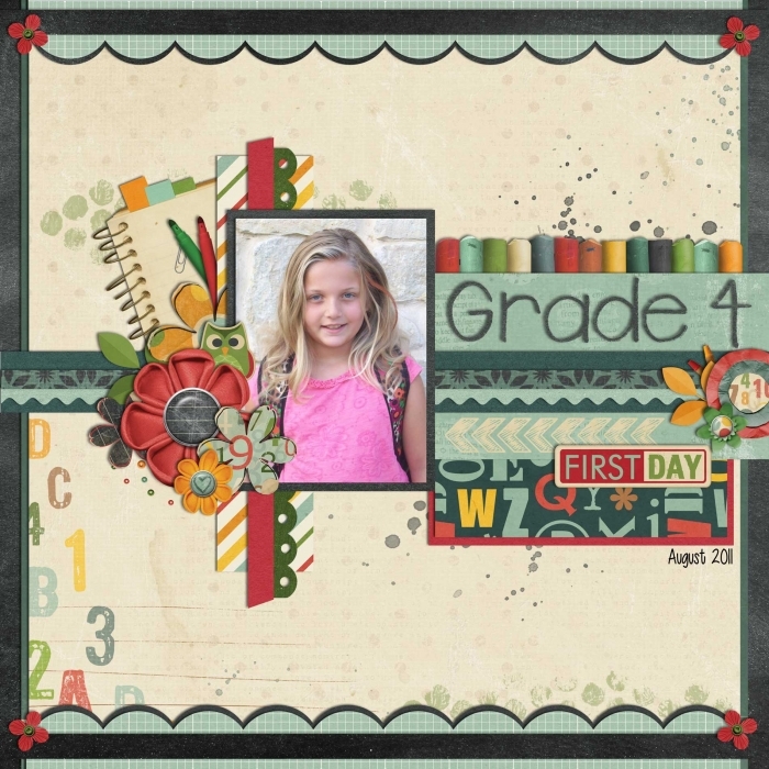 School - 4th Grade - First Day of School