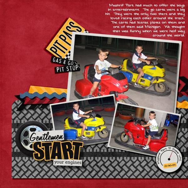 Gentlemen Start Your Engines