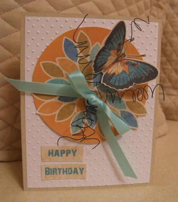 Card - Butterfly BIrthday