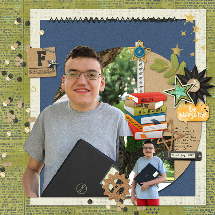 High School, Magazine Mashup