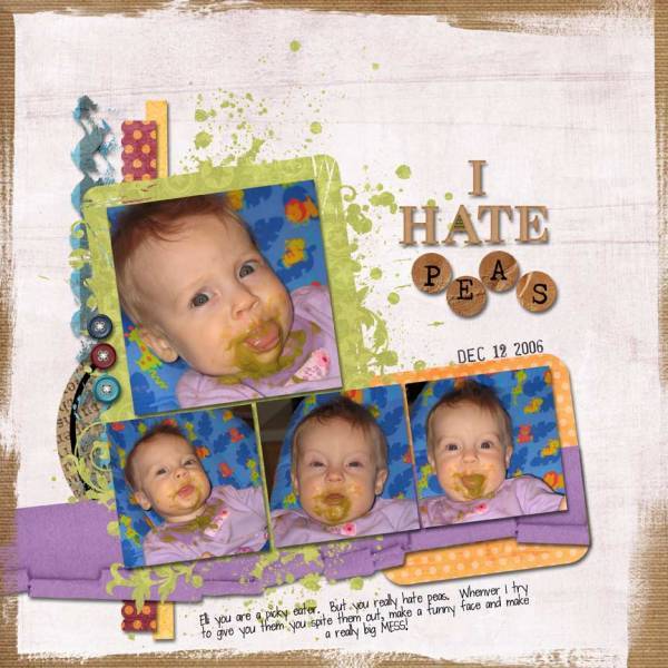 I hate peas