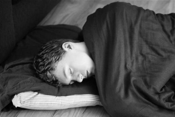Sleeping Teen