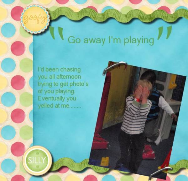 Go away I'm playing