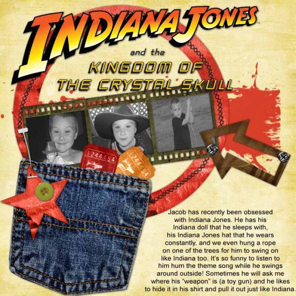 Indiana Jones...starring Jacob