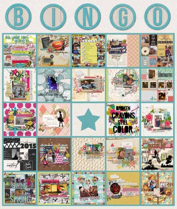 Bingo January Card