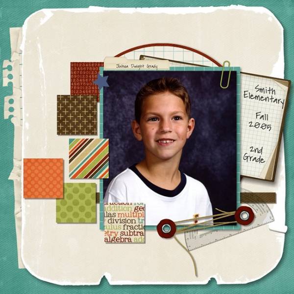 2nd Grade School Picture