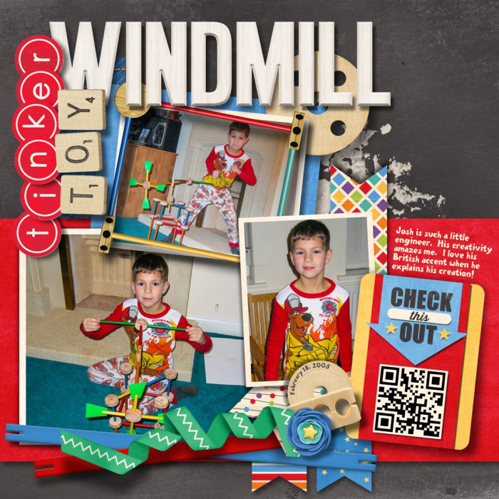 Tinker Toy Windmill