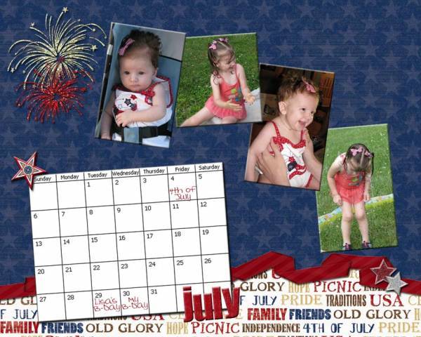 July Desktop