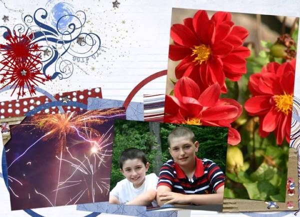 2008 Calendar Page - July