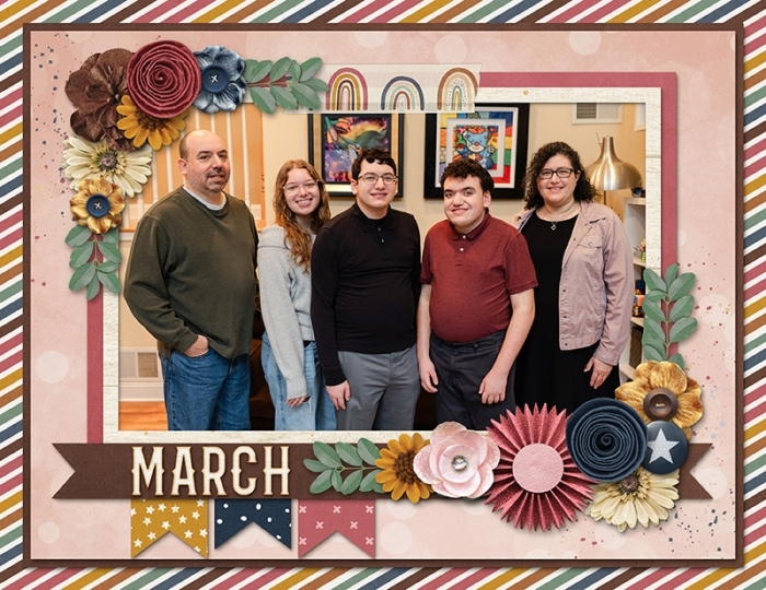 Calendar, March 2025