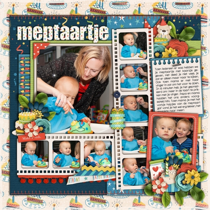 Meptaartje (a cake to ' whack ')