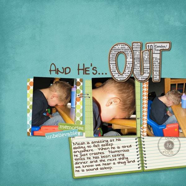 And He's... Out