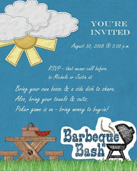 BBQ Invite