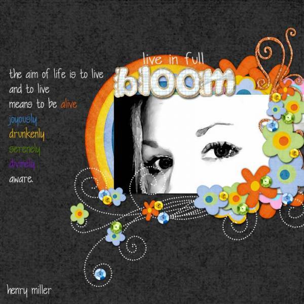 Live in full Bloom
