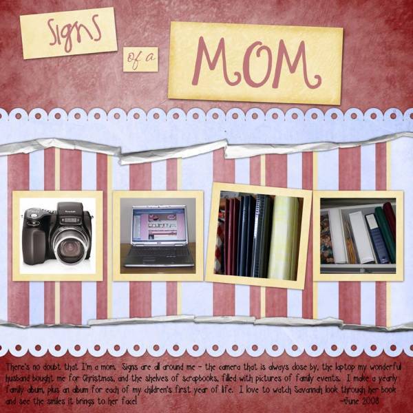 Signs of a Mom