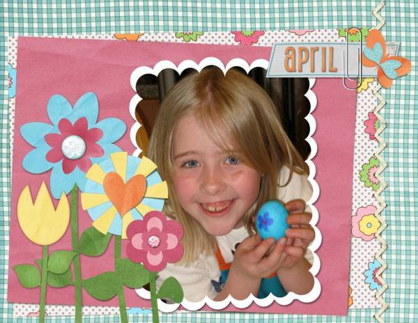 April Cal Topper