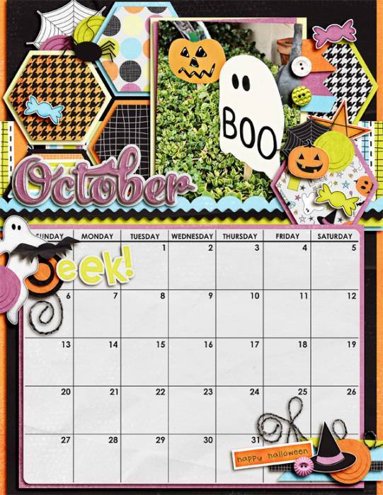 Oct 2013 Calendar