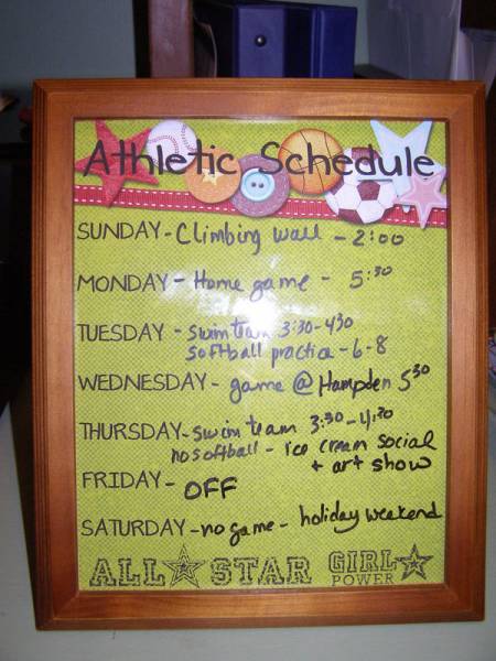 Dry Erase Board