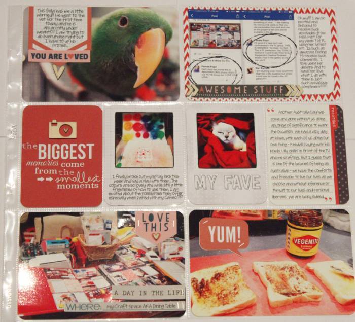 My Project Life 2014 - Week 4