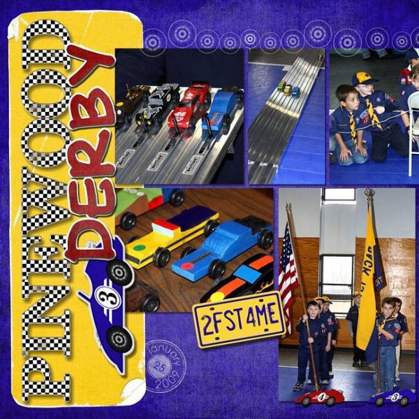 Pinewood Derby Left
