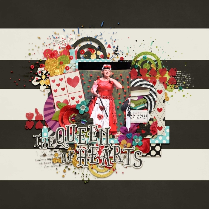 School - Alice in Wonderland Musical - The Queen of Hearts