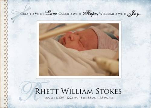 Baby Announcement
