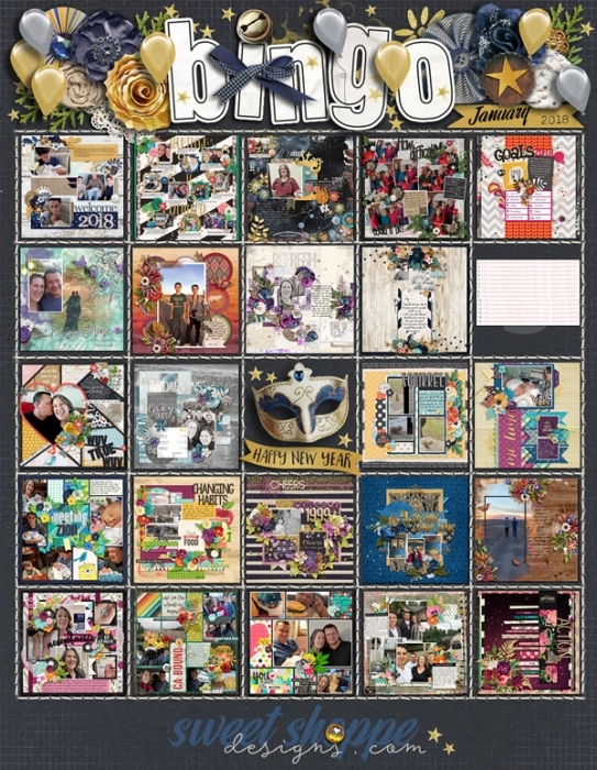 January 2018 BINGO
