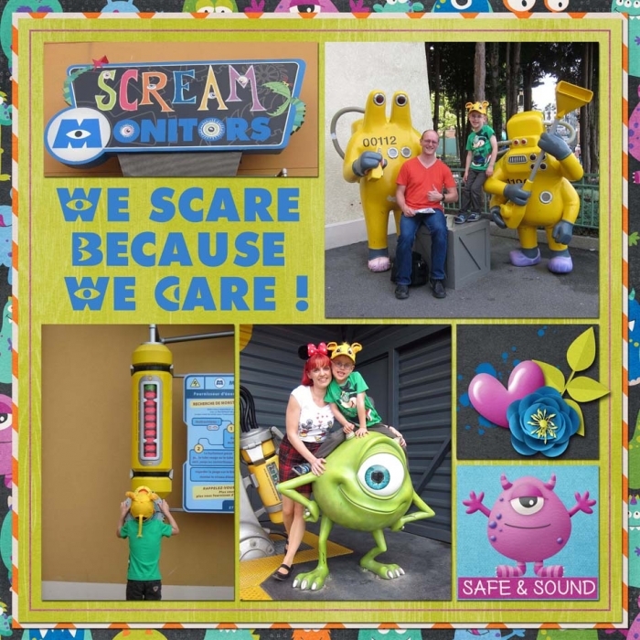 We scare