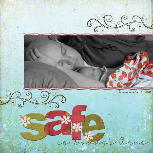 Safe In Daddy's Arms