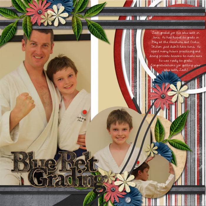 Blue Belt Grading
